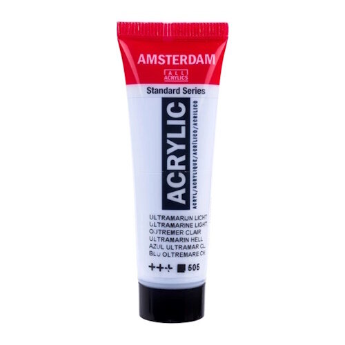 Amsterdam Amsterdam Acrylverf Tube 20 ml Ultramarijn Licht 505