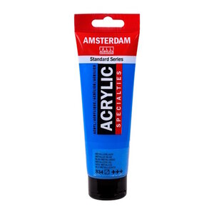 Amsterdam Amsterdam acrylverf 120 ml Metallic Blauw 834