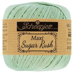 Scheepjeswol Maxi Sugar Rush 50 gram 402 Silver Green