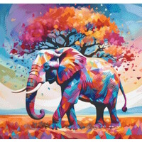Pixelhobby Patroon 5735 Abstracte Olifant