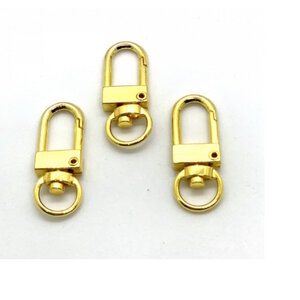 Hobby & Crafting Fun Clasps Sluiting 32 mm Platinum 3 stuks