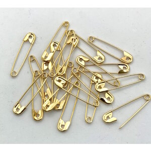 Hobby & Crafting Fun Veiligheidsspelden 40 mm goud 1000 stuks