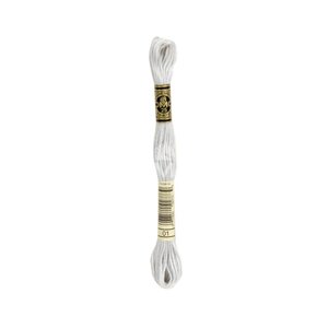 DMC DMC Mouline Borduurgaren nr 01 Wit Grijs DMC DMC Mouline Borduurgaren nr 01 Wit Grijs