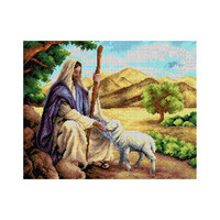 Voorbedrukt Stramien Herder 40 x 50 cm zonder garen