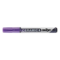 Darwi Porseleinverf Stift Violet 2 mm punddikte 6 ml