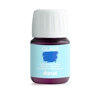 Darwi Glasverf Karmijnrood 30 ml