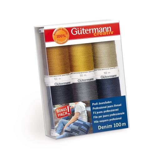 Gutermann Nähgarn, 100 Meter, Bronzit – Für Hand- & Maschinennähen Auf Allen Stoffen