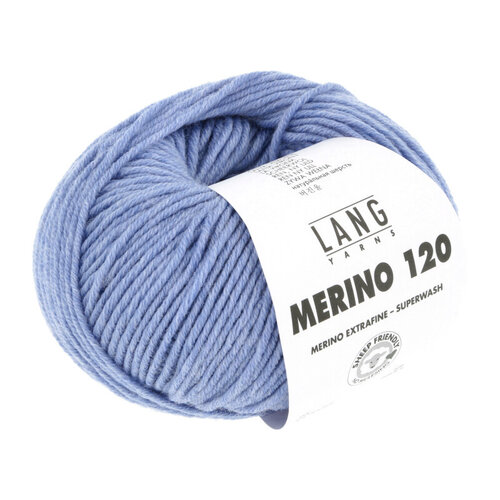 Lang Yarns Lang Yarns Merino 120 Zachtblauw 0320