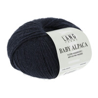 Lang Yarns Baby Alpaca 0025 Donkerblauw