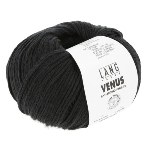 Lang Yarns Lang Yarns Venus 0004 Zwart