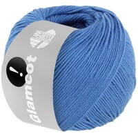 Lana Grossa Glamcot Blauw 010