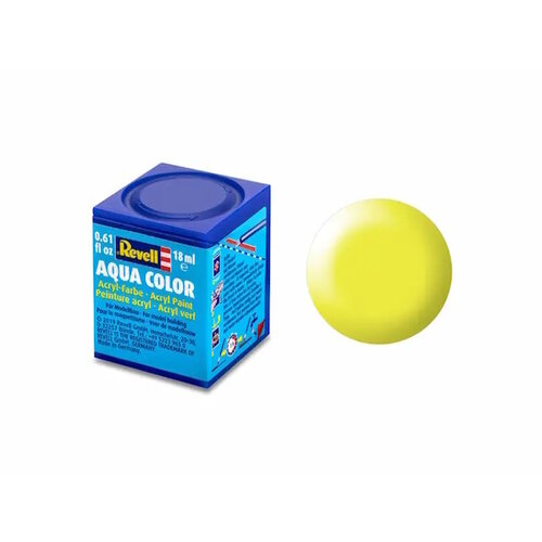 Revell Revell Aqua Color 18 ml satijn mat Fel Geel 312