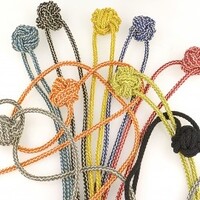 Twee Kleurig Koord 5 mm per meter