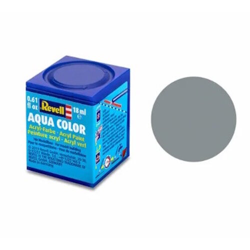 Revell Revell Aqua Color 18 ml mat Mediumgrijs 43