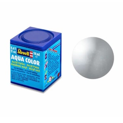 Revell Revell Aqua Color 18 ml Metallic Zilver 90