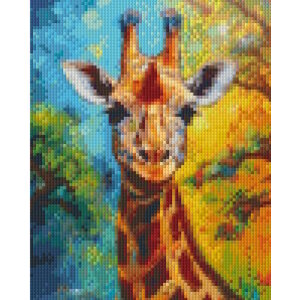 PixelHobby Pixelhobby Patroon 5761 Colorfull Giraf PixelHobby Pixelhobby Patroon 5761 Colorfull Giraf