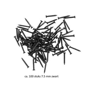 Model Craft Model Craft Zwarte spijkertjes 0,7 x 8 mm ca. 100 stuks