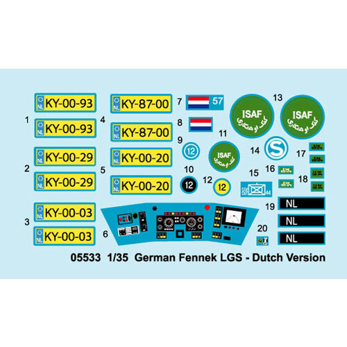Trumpeter German Fennek LGS Dutch Version 05533