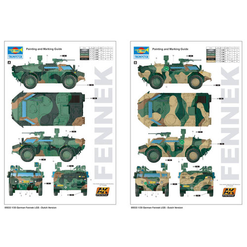 Trumpeter German Fennek LGS Dutch Version 05533