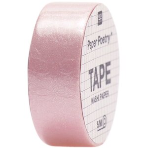 Rico Design Washi Tape Papier Roze Glitter 1,5 cm x 5 meter