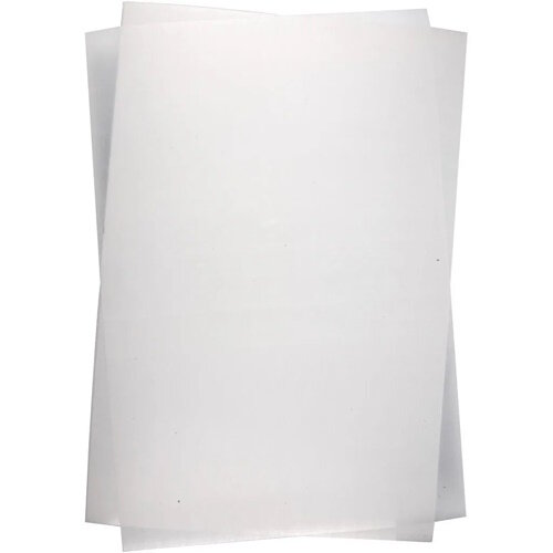 Creotime Krimpfolie 20 x 30 cm 0.3 mm mat transparant