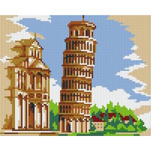 PixelHobby Pixelhobby Patroon 804038 Toren van Pisa