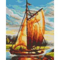 Pixelhobby Patroon 804124 Zeilboot