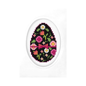 Orchidea Borduur kaart Easter Egg