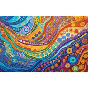 PixelHobby Pixelhobby Patroon 5771 Abstract Schilderij