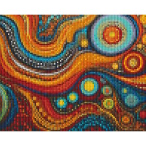 PixelHobby Pixelhobby Patroon 5773 Aboriginal Paint PixelHobby Pixelhobby Patroon 5773 Aboriginal Paint