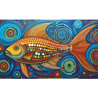 Pixelhobby Patroon 5775 Aboriginal Fish
