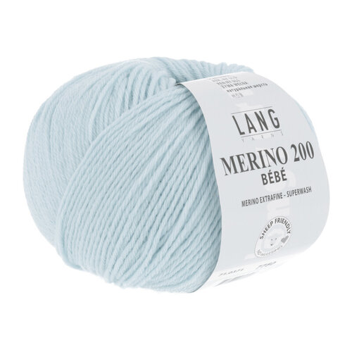 Lang Yarns Lang Yarns Merino 200 Bebe nr 371 Lichtblauw