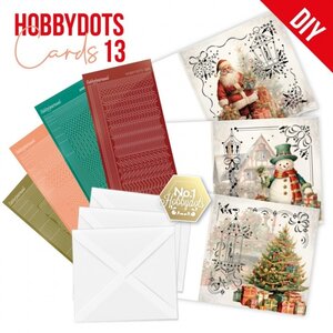 Hobbydots Dot and Do Cards 13 Vintage Christmas