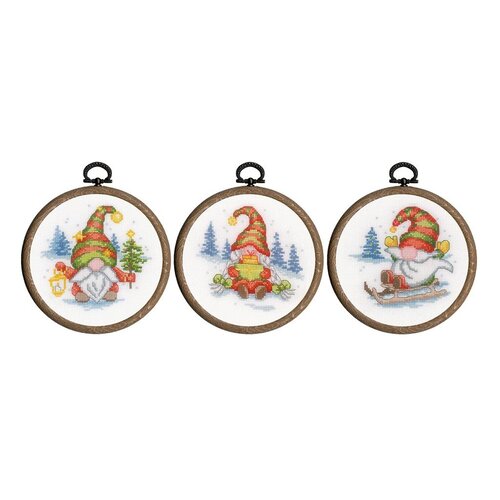 Vervaco Vervaco Miniatuur Gnomes set van 3  PN-0203241