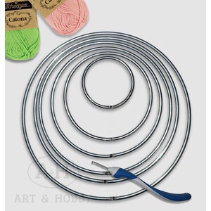 Metalen ringen 45 cm