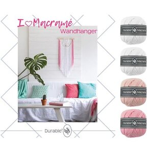 Durable Durable Macramé pakket wandhanger
