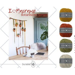 Durable Durable Macramé pakket botanische wandhanger