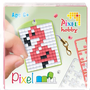 PixelHobby Pixelhobby Medaillon Startset Flamingo