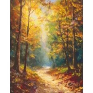 PixelHobby Pixelhobby Patroon 5802 Bos in Herfstkleuren