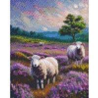 Pixelhobby Patroon 5803 Schapen op Heideveld