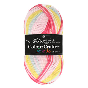Scheepjeswol Scheepjes Colour Crafter Parade 100 gram 602 Pastel Party