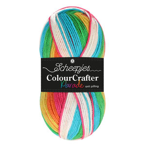 Scheepjeswol Scheepjes Colour Crafter Parade 100 gram 610 Classic Rainbow