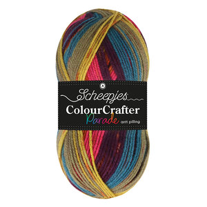Scheepjeswol Scheepjes Colour Crafter Parade 100 gram 609 Autumn Rainbow