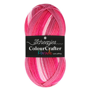Scheepjeswol Scheepjes Colour Crafter Parade 100 gram 406 Pink Blend