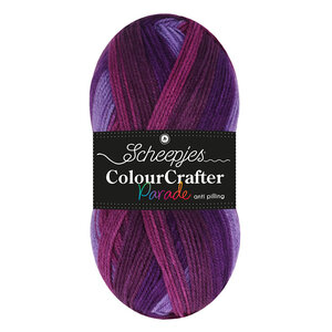 Scheepjeswol Scheepjes Colour Crafter Parade 100 gram 407 Purple Blend