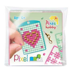 PixelHobby Pixelhobby Medaillon Startset Hartje