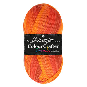 Scheepjeswol Scheepjes Colour Crafter Parade 100 gram 402 Orange Blend