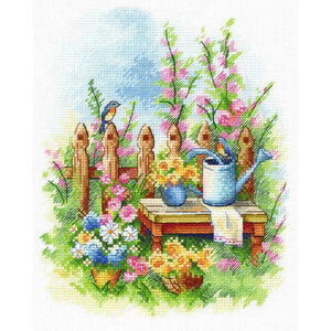 MP Studia MP Studia Borduurpakket Blooming garden SA-067