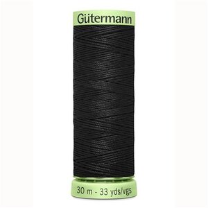 Gutermann Gütermann Siersteekgaren Zwart 30 meter 000