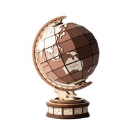 Robotime Houten Puzzel 3D Globe Wonders TGM01